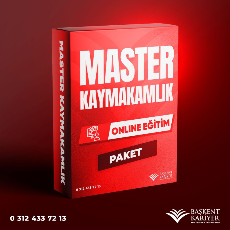 Master Kaymakamlık Hazırlık Programı