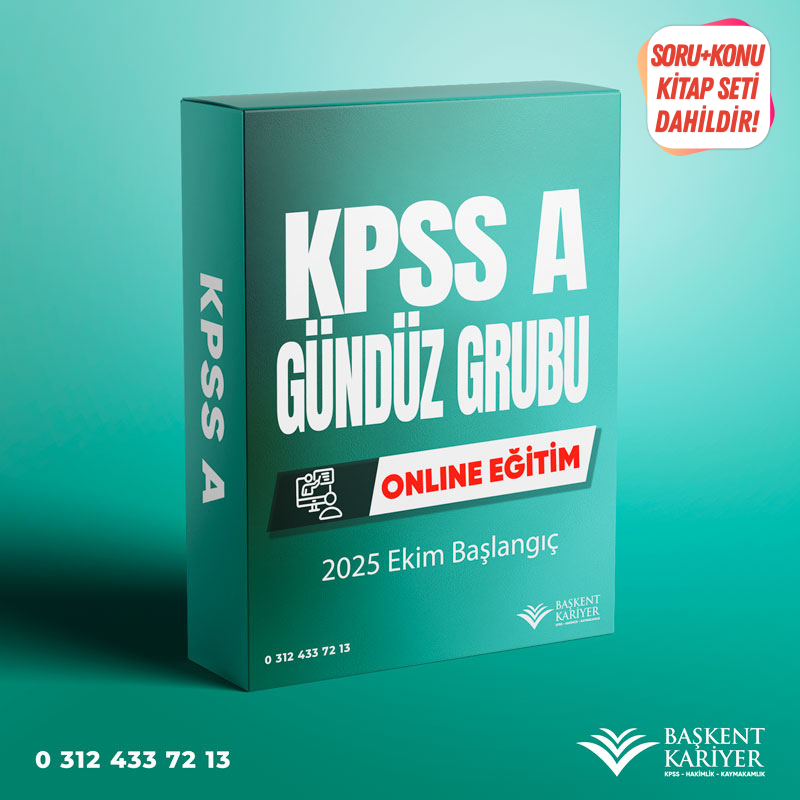 KPSS A | ONLINE | GÜNDÜZ GRUBU