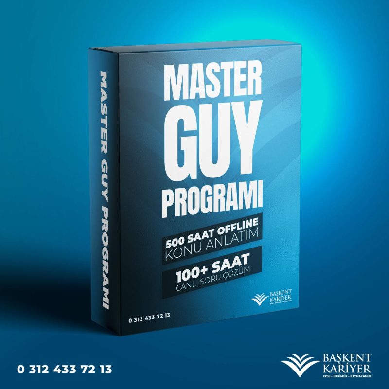 MASTER GELİR UZMAN YARDIMCILIĞI PROGRAMI (GUY-DGUY)