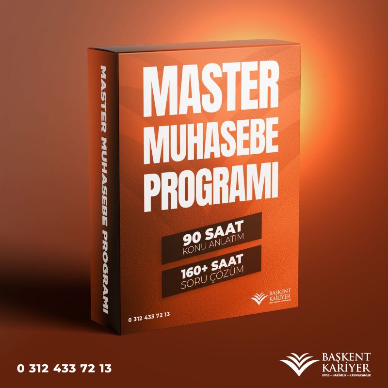 MASTER MUHASEBE (Konu Anlatımı + Soru Çözümü)