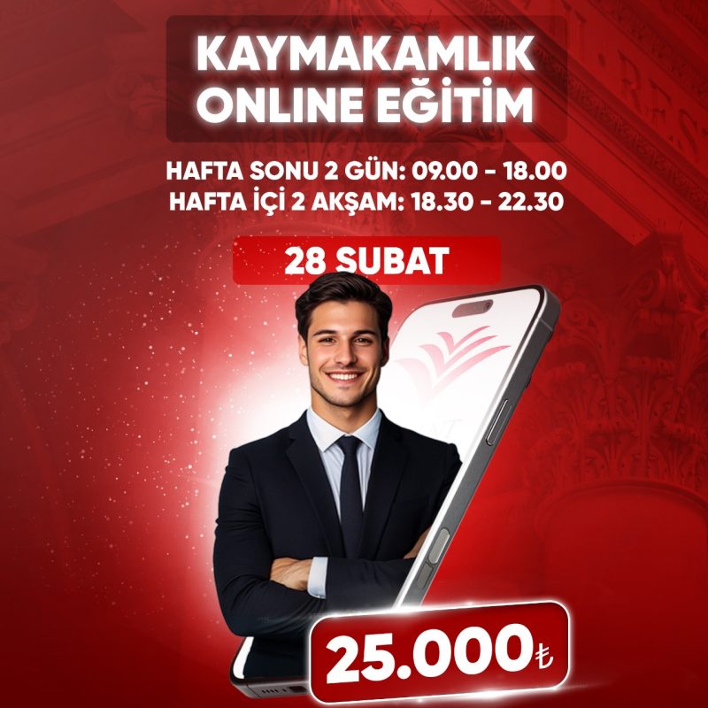 KAYMAKAMLIK ONLINE EĞİTİM