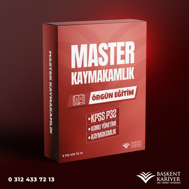 Master Kaymakamlık (Örgün)