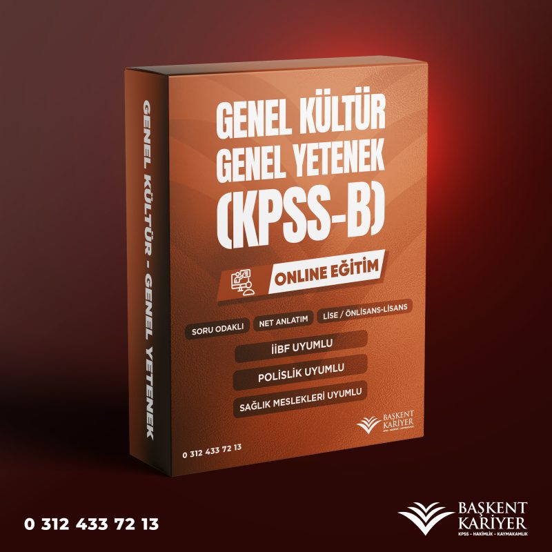 Genel Kültür - Genel Yetenek (KPSS B) / Offline
